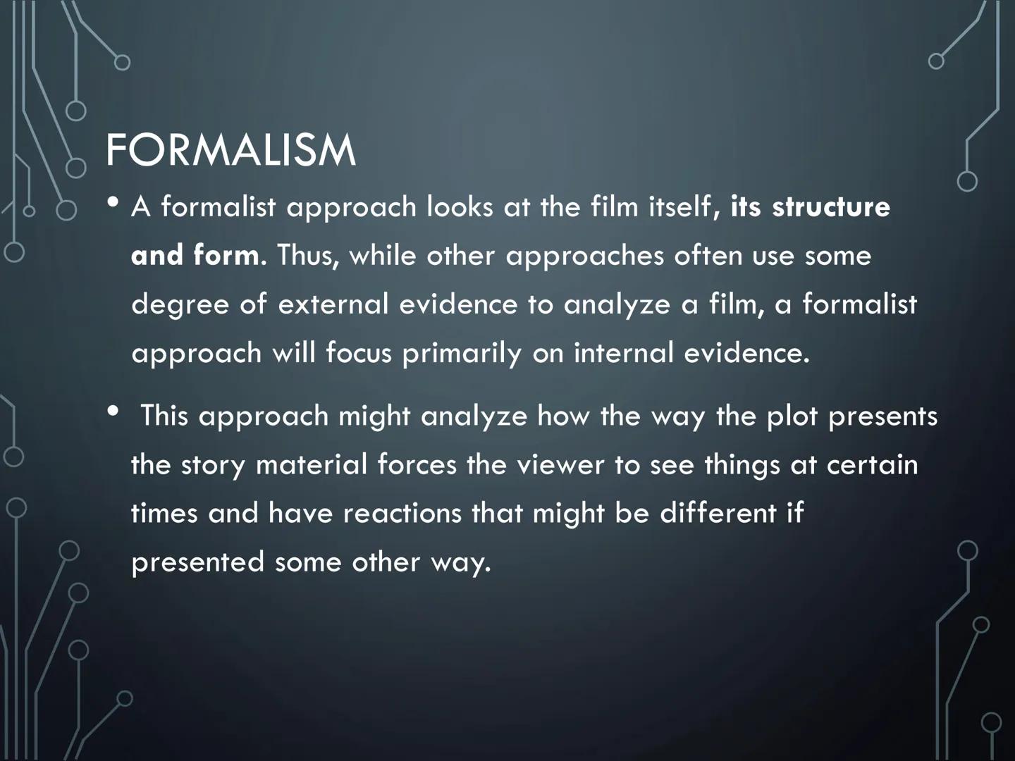 FILM THEORIES HISTORY OF FILM THEORY
As the new art form of the twentieth century, film
immediately and continuously invited theoretical att
