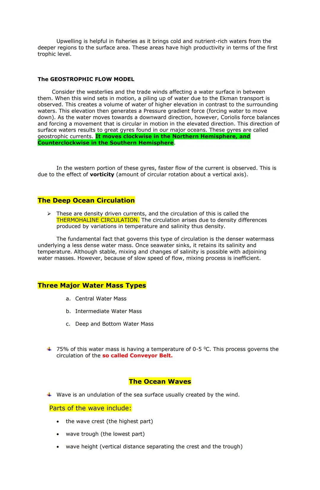 The Water Molecule
Water despite its simple chemical composition, is a complex substance with truly
remarkable physical properties.
●
●
●
1.