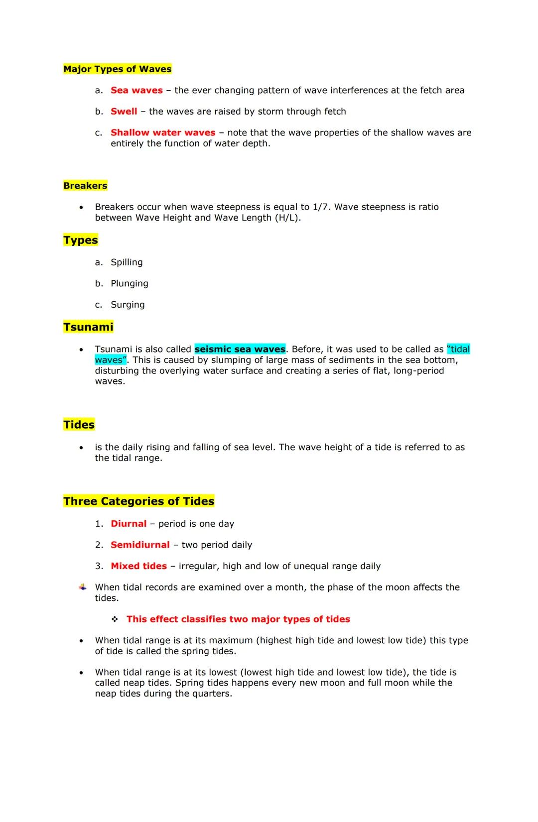 The Water Molecule
Water despite its simple chemical composition, is a complex substance with truly
remarkable physical properties.
●
●
●
1.