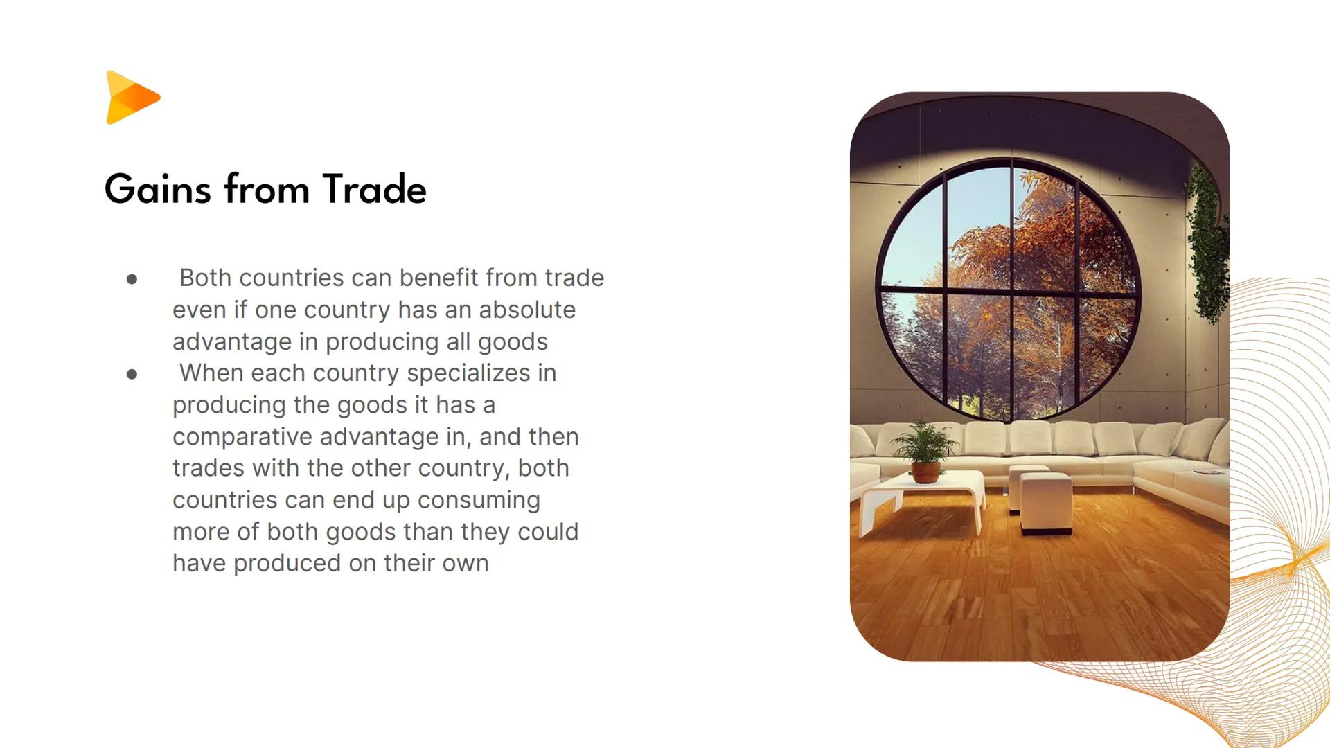 # Understanding Absolute Advantage vs. Comparative Advantage in International Trade ## Absolute Advantage
- One country can produce a good