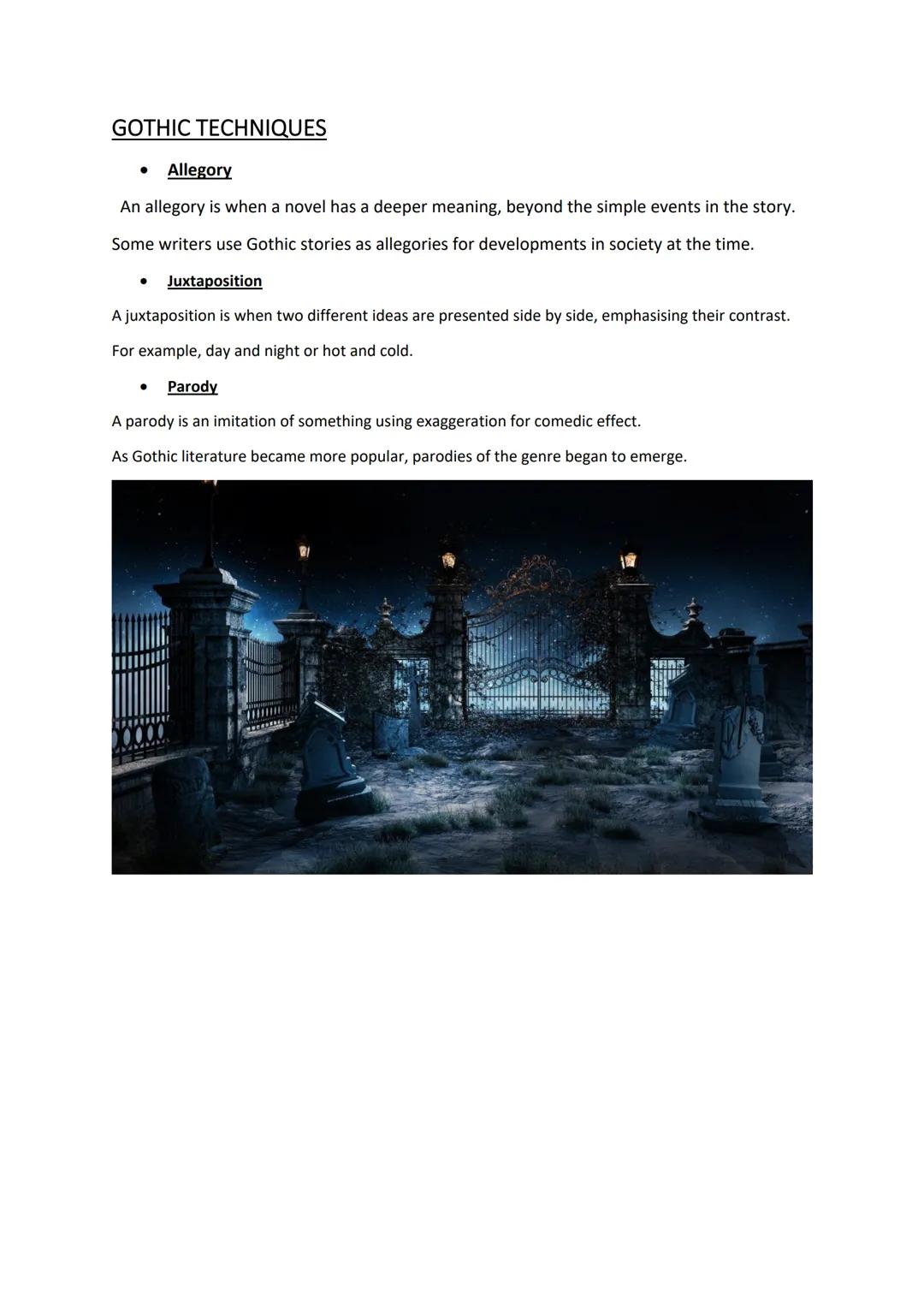 # GOTHIC LITERATURE
## WHAT IS GOTHIC LITERATURE?
- Gothic literature is a genre of fiction which first became popular during the 18th
cen