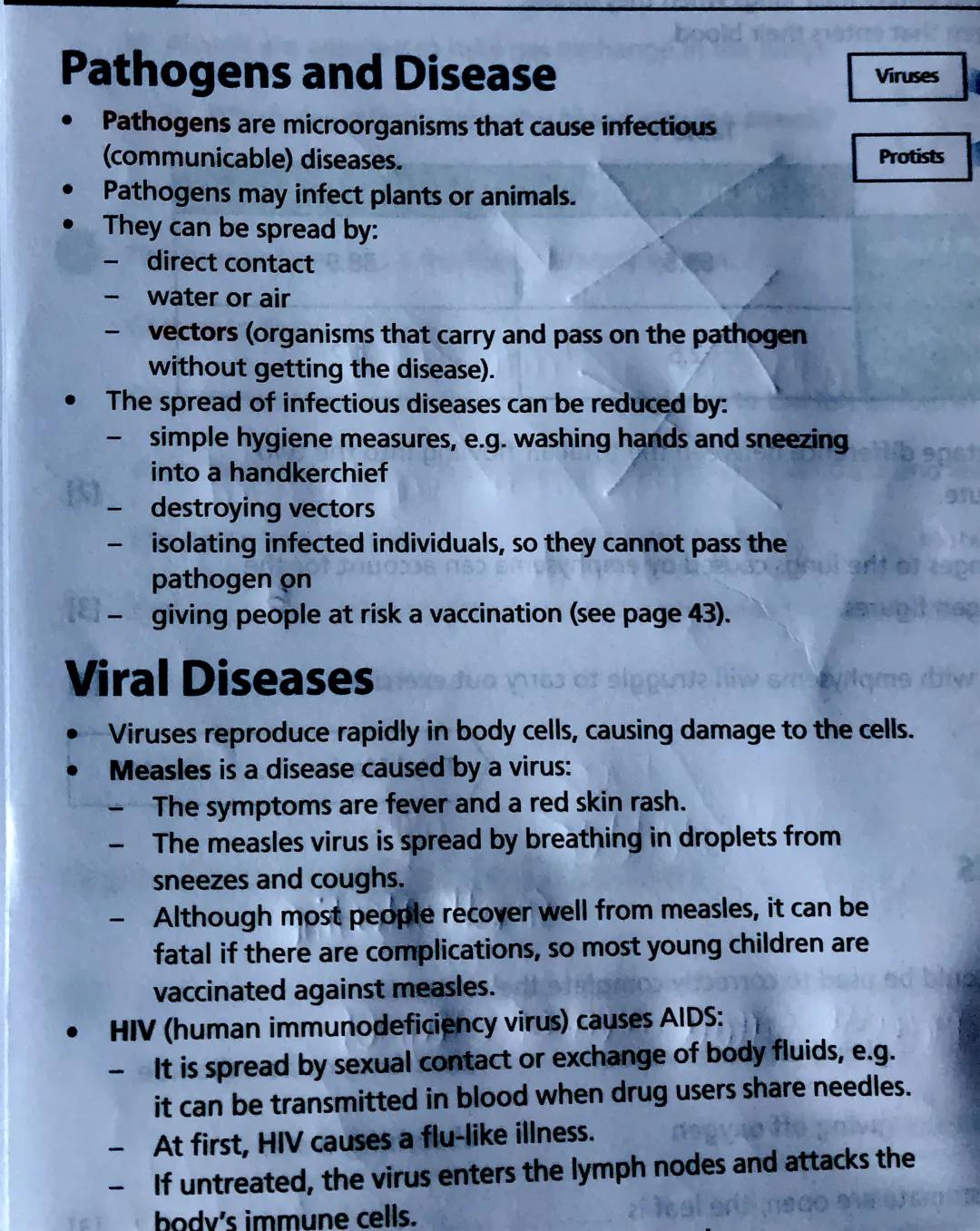Pathogens and Disease
Pathogens are microorganisms that cause infectious
(communicable) diseases.
●
●
-
-
boold it eve
Pathogens may infect