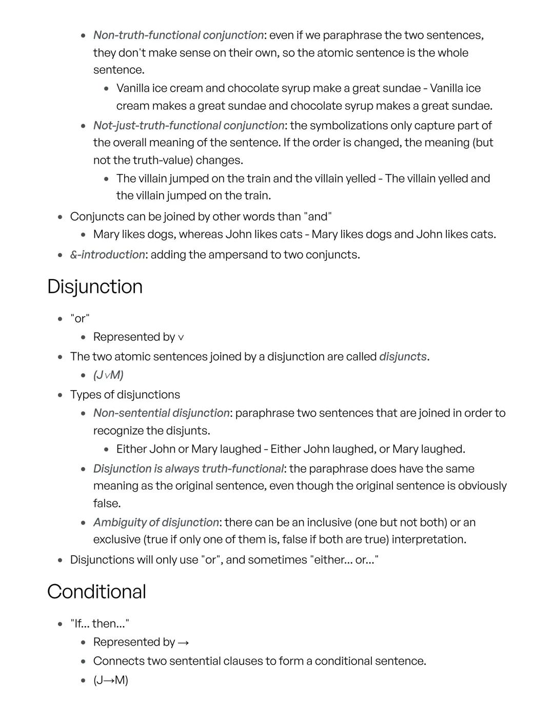 OLI-2. Syntax and symbolization
Atomic Formulae and Logical Connectives
• Two categories:
• Atomic formulae: sentences with no logically rel