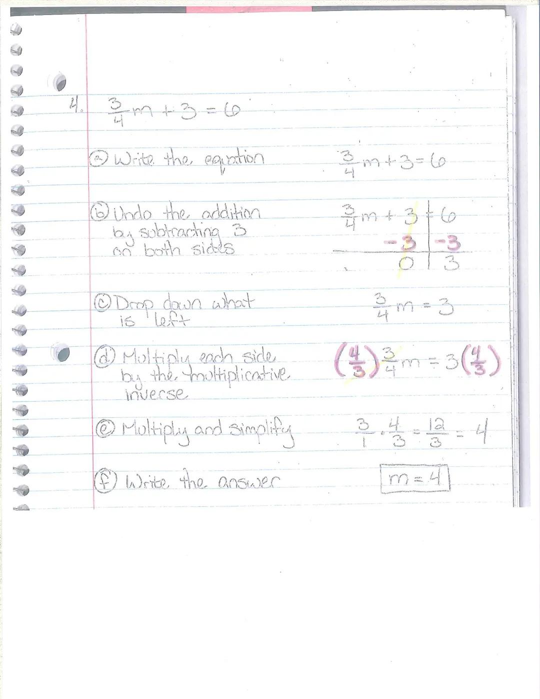 # Solving 2-Step Equations.
Steps:
15- Undo the addition or subtraction
by doing the opposite operation
and - Undo the multiplication or