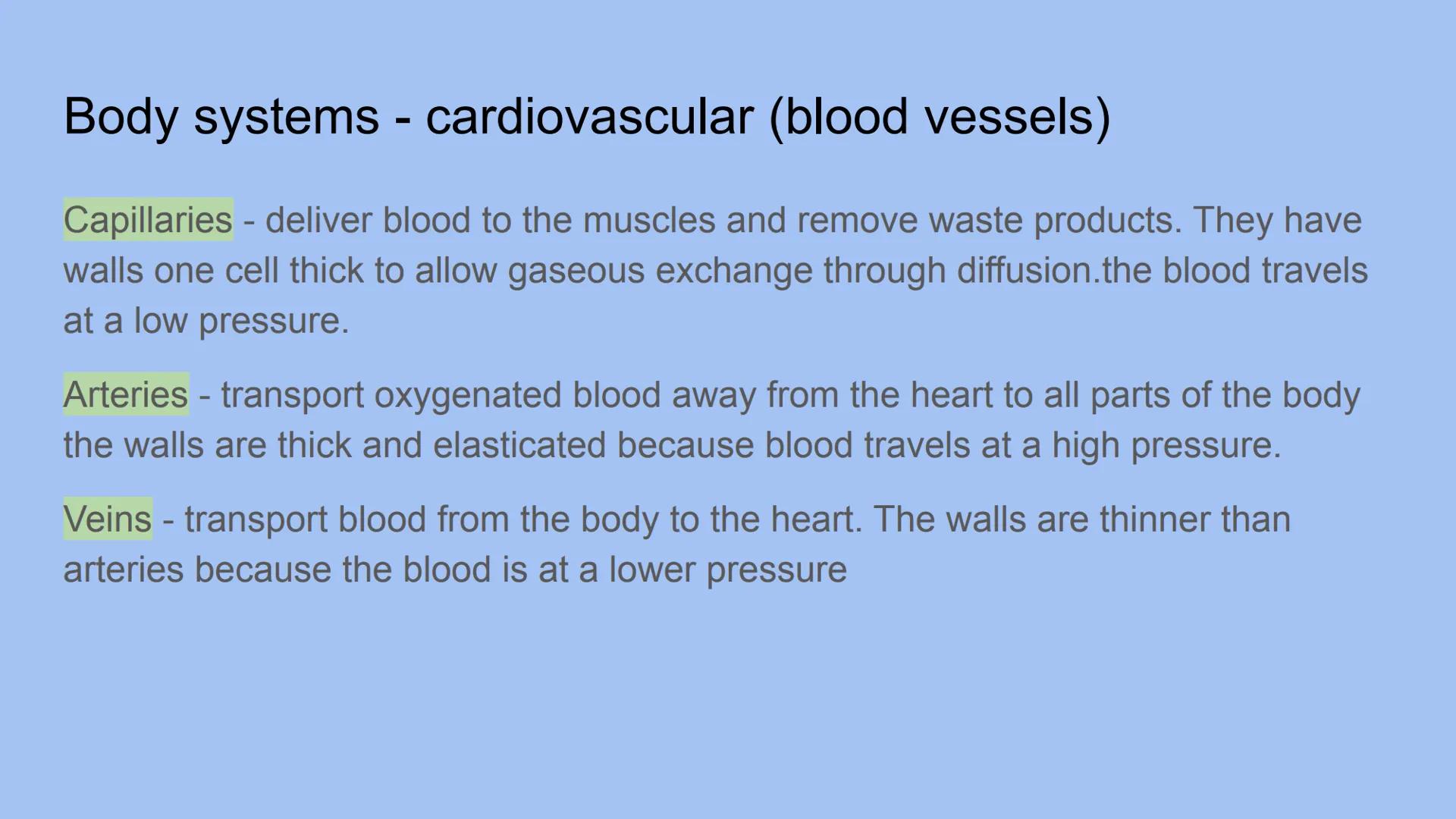 Body Systems- respiratory and
cardiovascular Body systems - respiratory
The respiratory system.
Functions - take oxygen into the body and ta