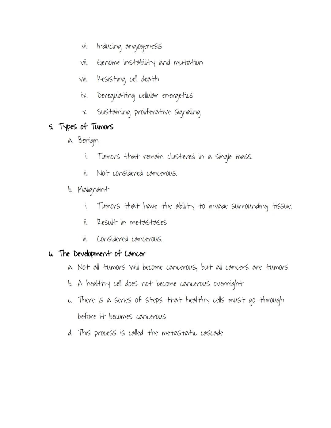 Cancer Notes
I Cancer In The US today
a The Reality of Cancer
11.
III.
iv.
Cancer is the second leading cause of death in the U.S.
1,762,450