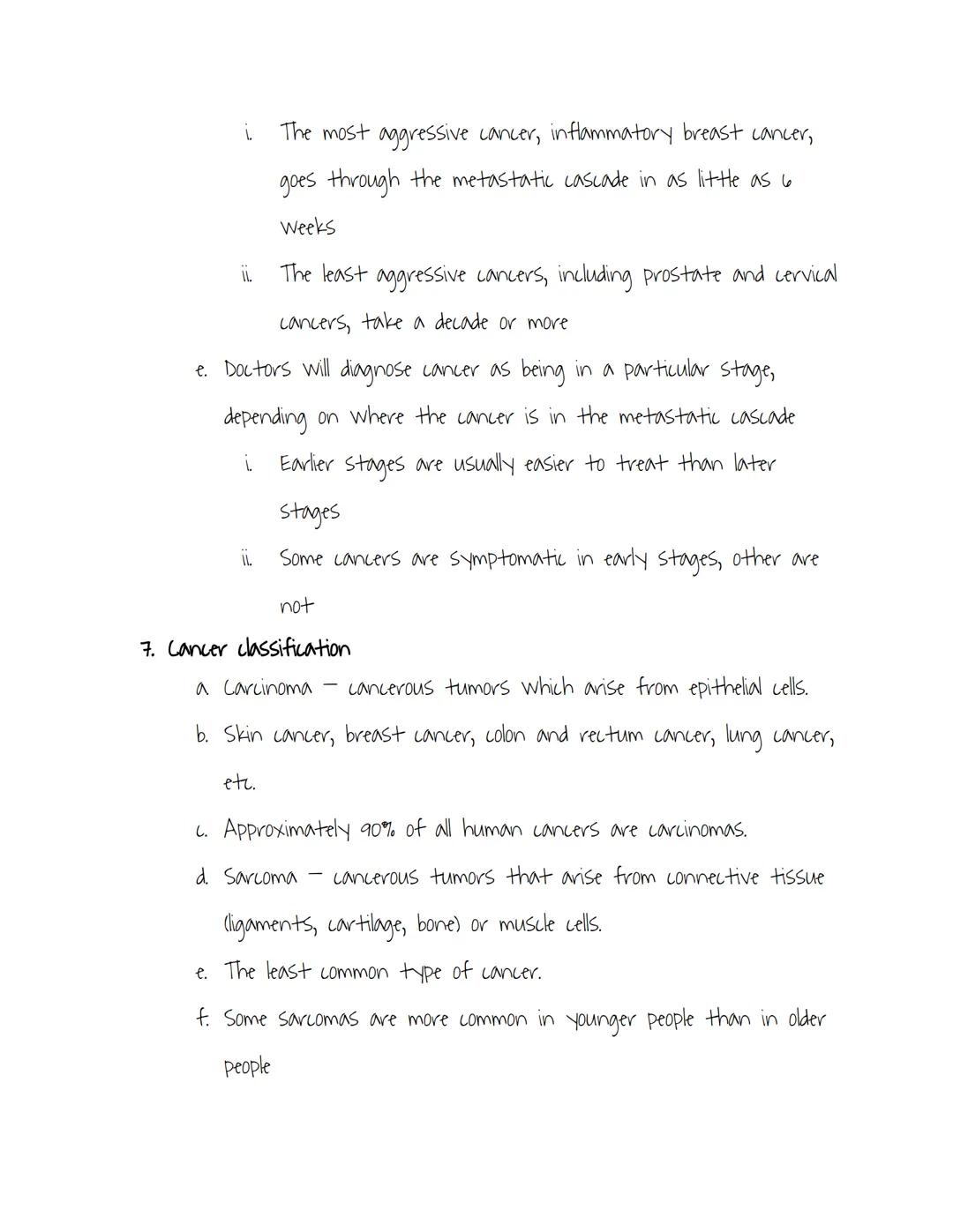 Cancer Notes
I Cancer In The US today
a The Reality of Cancer
11.
III.
iv.
Cancer is the second leading cause of death in the U.S.
1,762,450