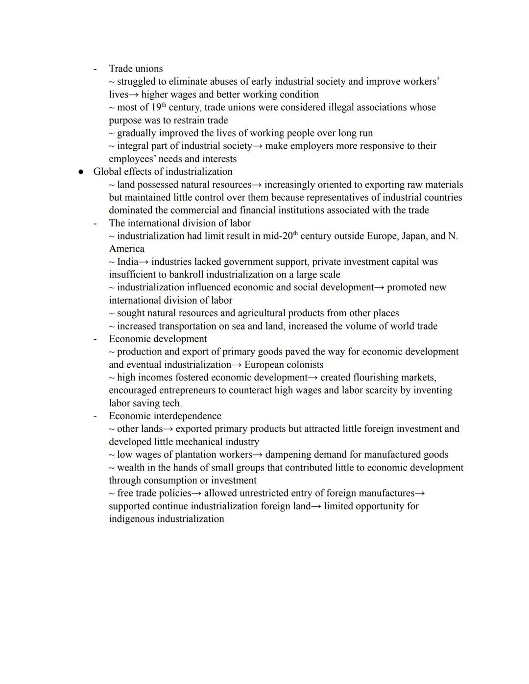 Chapter 29 note
Foundation of industrialization
~started in Britain
~ high agriculture production→ population growth→ work other than cultiv