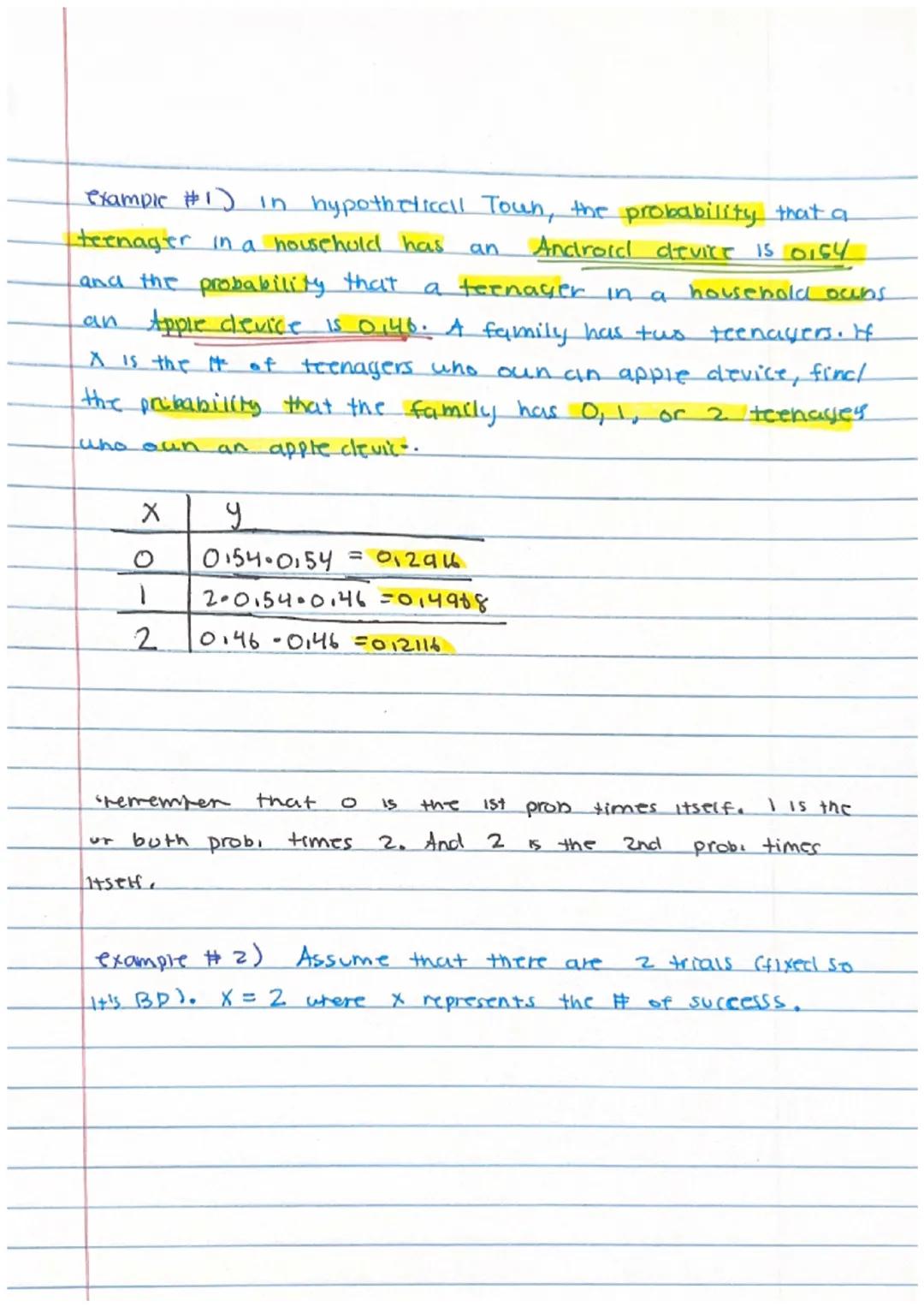6.04 Binomial Distributions.
Identify distributions and create a binomial distribution. Binomial Distribution.
the probabilities of two even