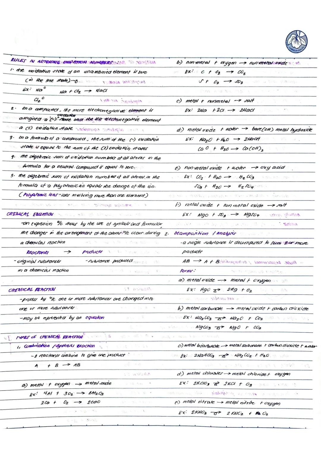 CHAPTER I INTRODUCHON
CHEMISTRY-branch of science which dealt with the study
of a) comparition and properties of matter
6) changes that mat