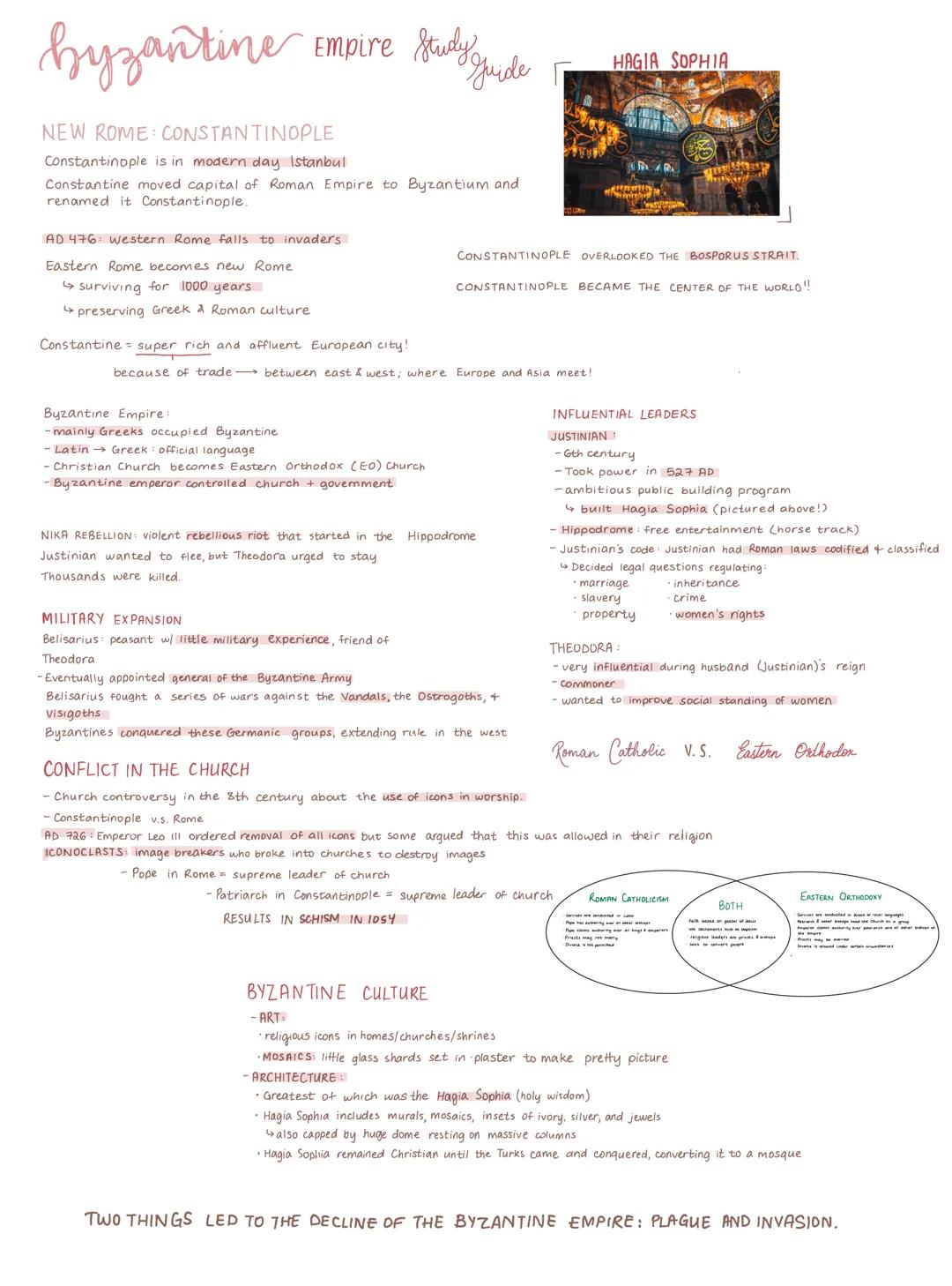 byzantine Empire Stadt unde
Studly
NEW ROME CONSTANTINOPLE
Constantinople is in modern day Istanbul
Constantine moved capital of Roman Empir