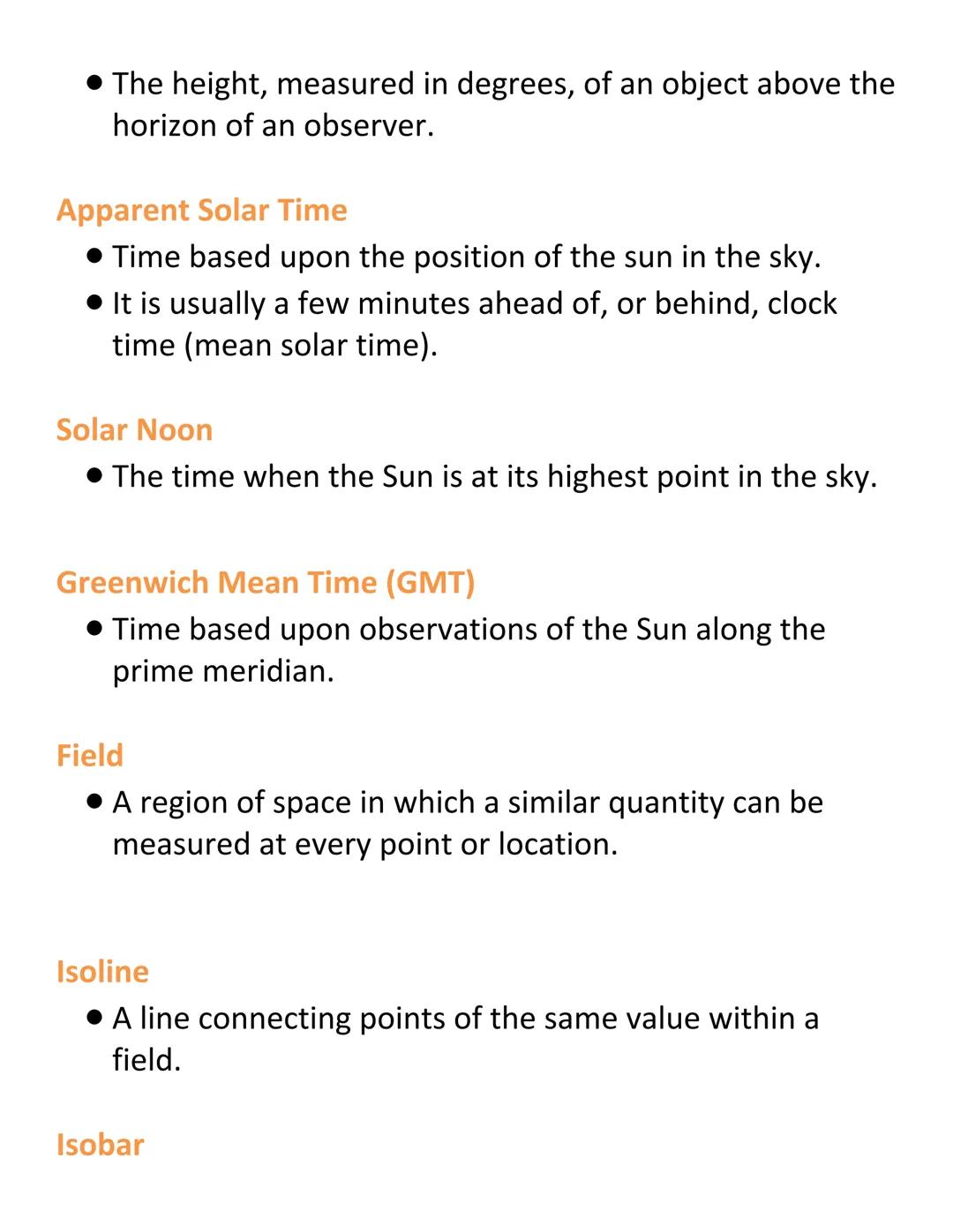 Planet Earth Unit Vocabulary
Oblate Spheroid
The nearly spherical shape of the Earth, slightly
flattened at the poles and slightly bulging a