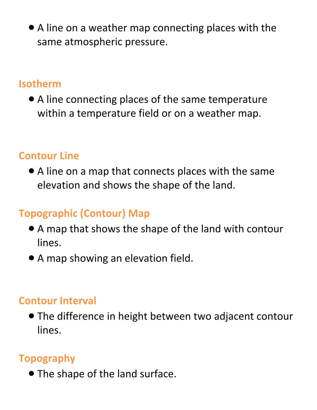 Planet Earth Unit Vocabulary
Oblate Spheroid
The nearly spherical shape of the Earth, slightly
flattened at the poles and slightly bulging a