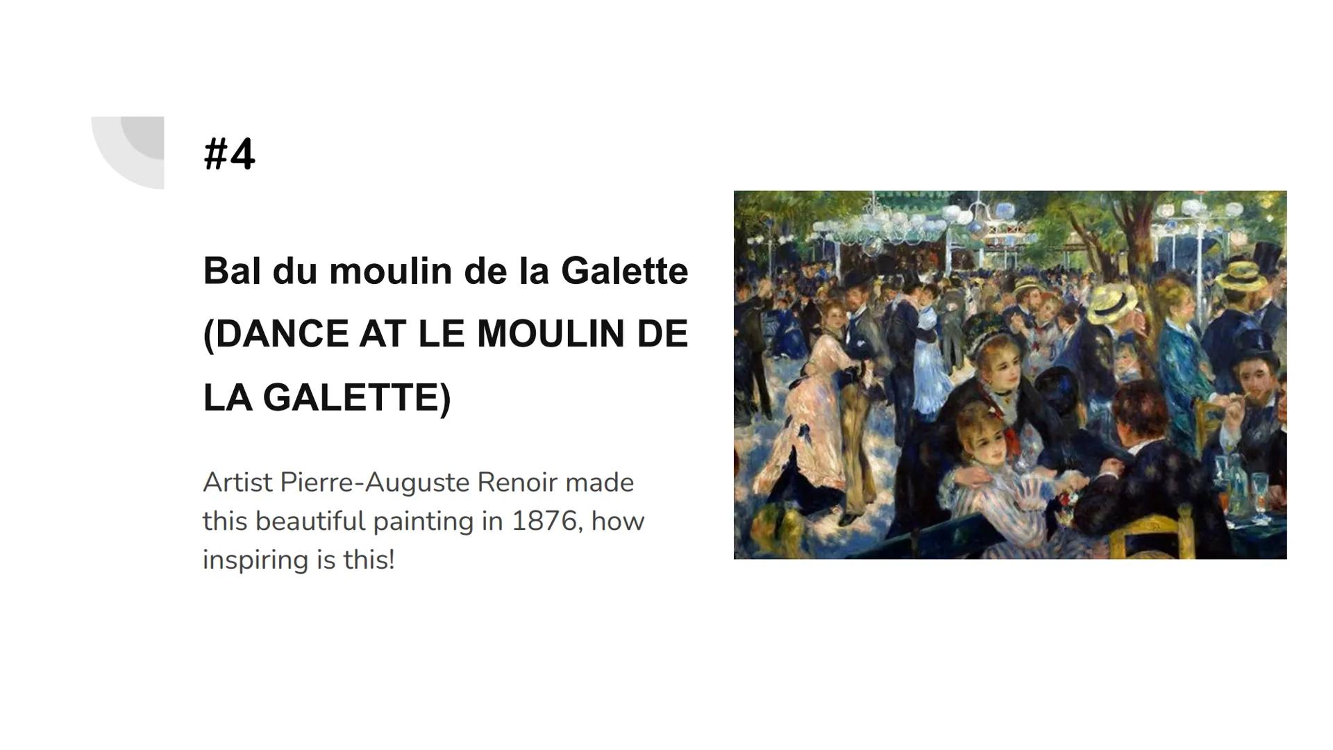 Cultural Project- Top 10
Famous French Paintings
Cecilya Guilbault #1
Nympheas (Water Lilies)
Painted by Claude Monet in the time
period of