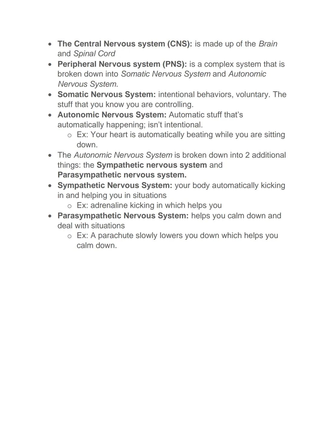 PSYCH101 - Chapter 2 Lecture notes
*Chapter 2 includes Neurons, Resting vs. Action Potential, Basic Parts
of The Brain Including the Lobes,