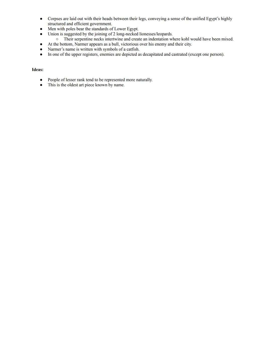 HISTORICAL CONTEXT
●
●
●
●
●
●
●
●
●
STYLISTIC CHARACTERISTICS:
●
●
●
● Amarna style: elongated body parts, large bellies, and full lips
can