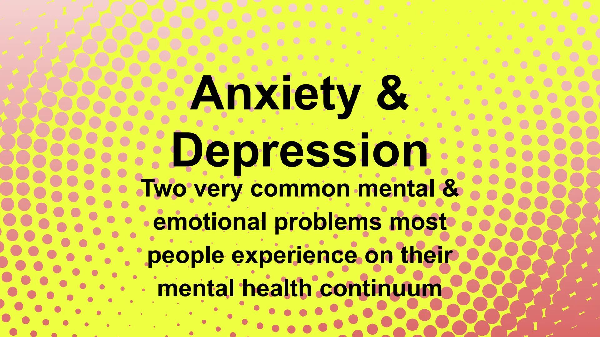 Mental &
Emotional
Problems/issues Mental & Emotional Problems VS Mental
Illnesses/Disorders
:
mee
•⠀ ⠀
::D
Mental Health = mental well-bein