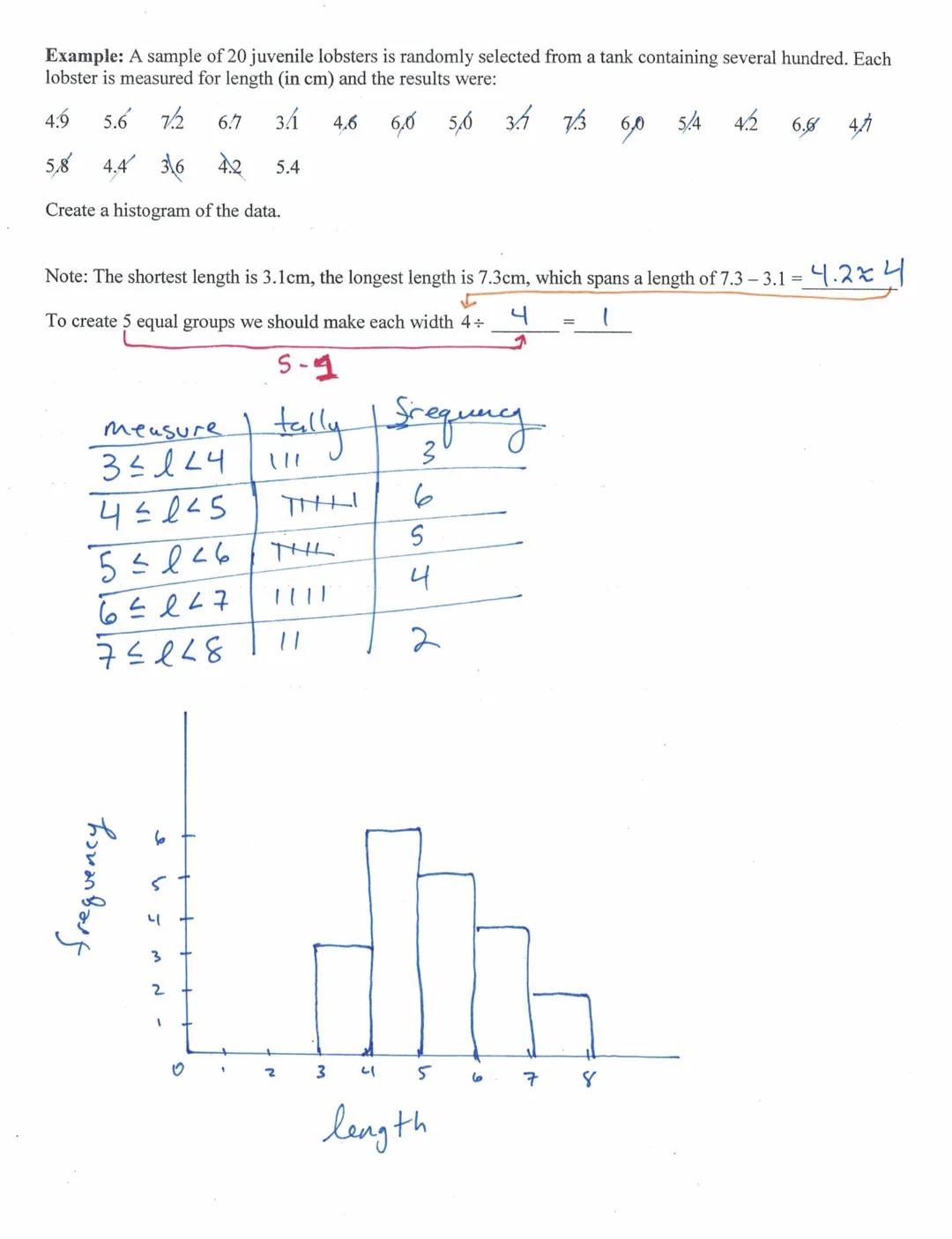Algebra 1
Introduction to Descriptive Statistics Notes
Statistics is all about data. Without data to talk about or to analyze or question, s