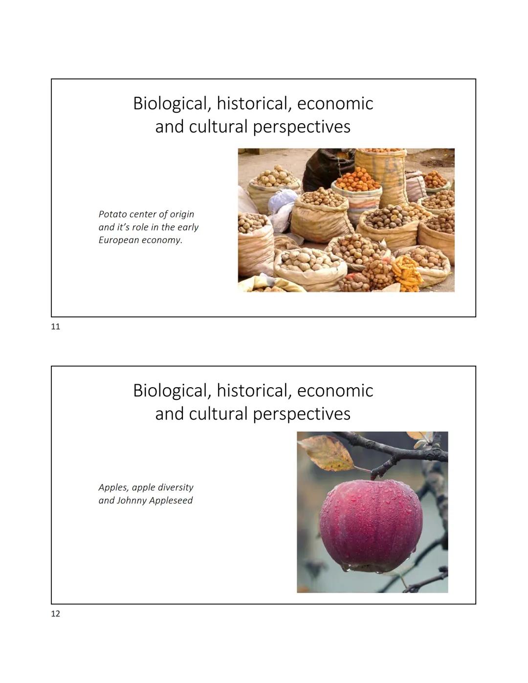 1
2
Plants and Civilizations - Lecture 1
Important! This course is at (or very near) capacity. I can't override when the class is
full. It i