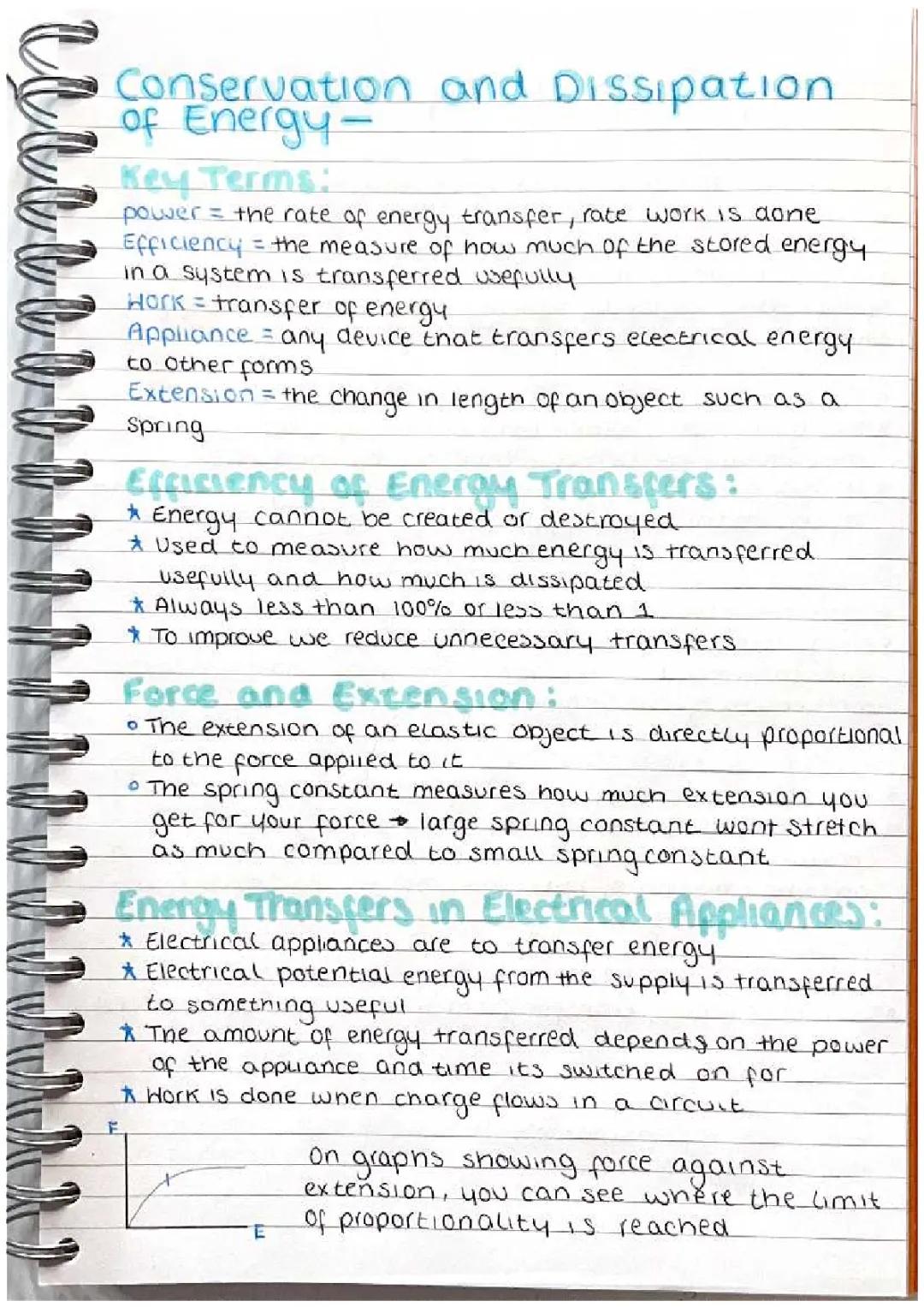 P1 - conservation and dissipation of energy