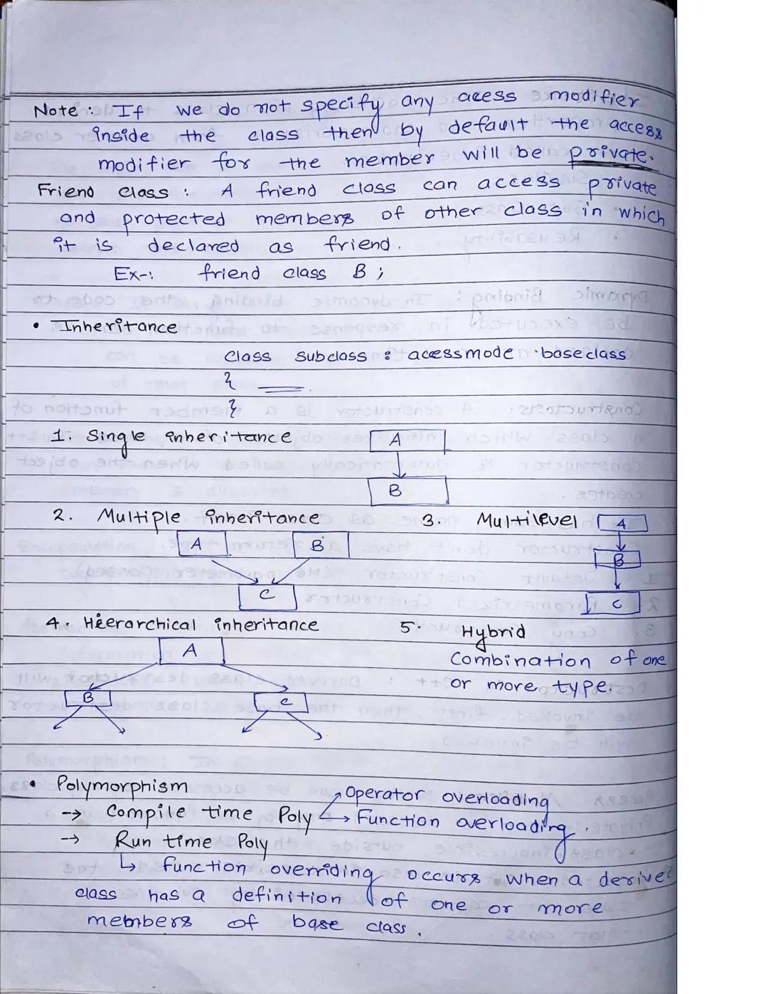 Object :
The main
them 80
aim of oop is to bind together the
and the functions that operate on
no other part of the code & can access
this f