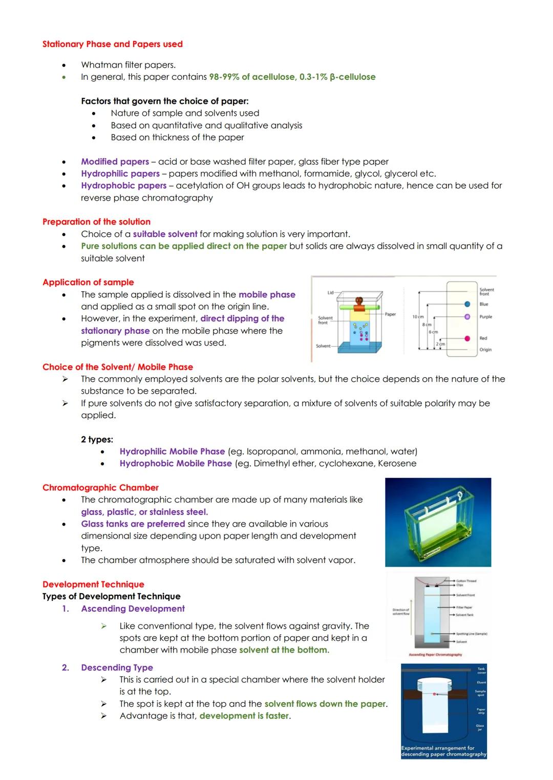 # PAPER CHROMATOGRAPHY
# CHE 4131 POST LAB
Chromatography
> involves physical separation of the different chemical substances in a mixture