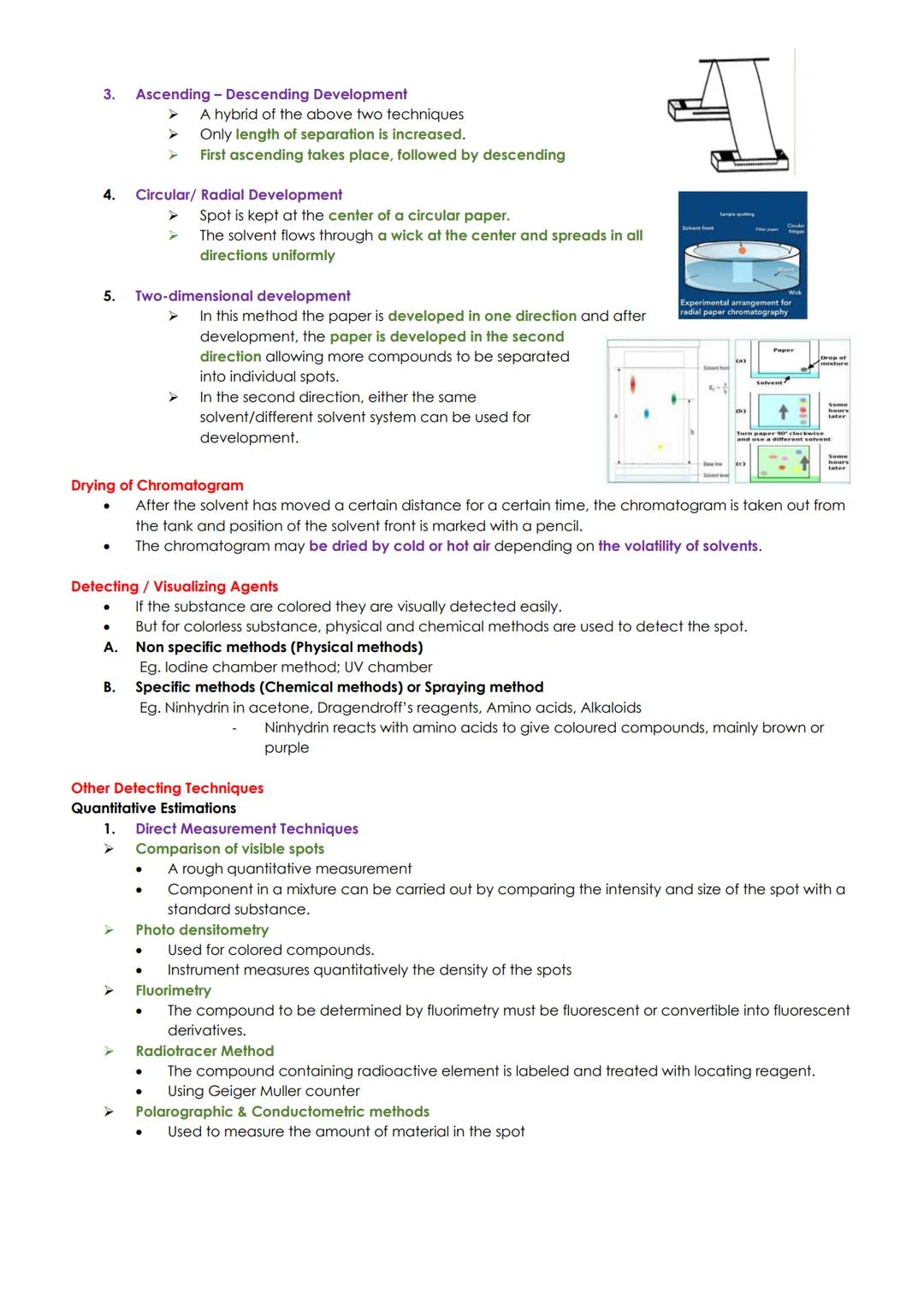 # PAPER CHROMATOGRAPHY
# CHE 4131 POST LAB
Chromatography
> involves physical separation of the different chemical substances in a mixture