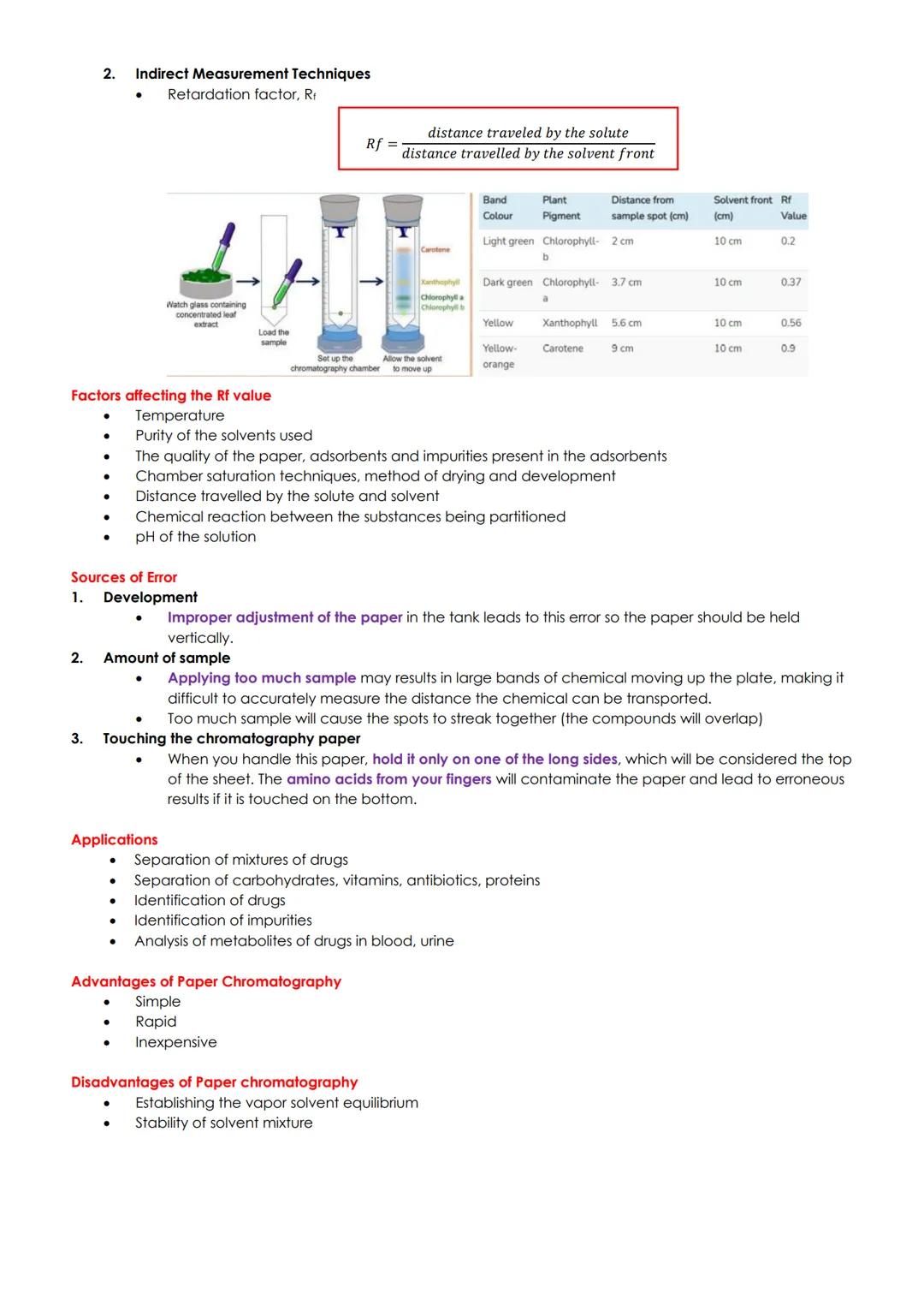 # PAPER CHROMATOGRAPHY
# CHE 4131 POST LAB
Chromatography
> involves physical separation of the different chemical substances in a mixture
