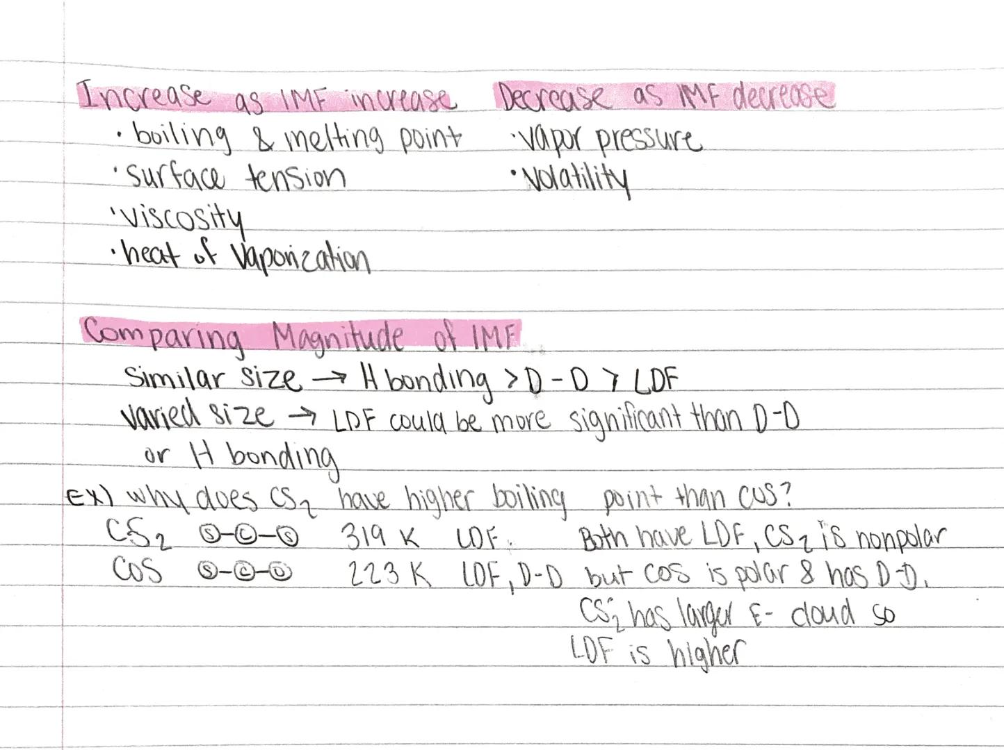 13.1 Intermolecular forces
-Dipole-Dipole ** H-Bunding
•2 polar molecules.
•F₁0, N wa
optimize attraction
"H bonded to it
Strong
weaks
J
·bi