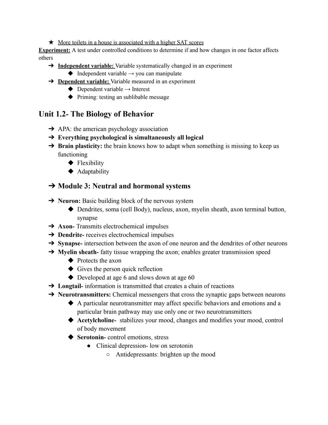 Introduction to Psychology
Unit 1.1→ Module 1: The history and scope of
psychology
What is psychology:
The Scientific study of
Mental proces