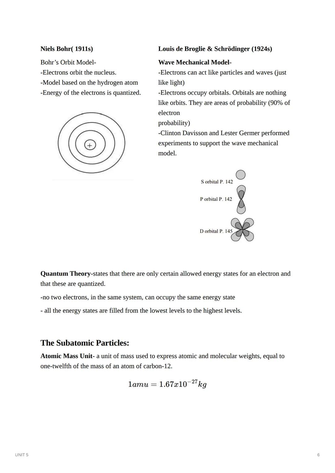 UNIT 5
I
UNIT 5
7 Course Directory
O Select
Text
Chemistry.
TYPE 1
The periodic Table and Atomic Structure.
Table of contents
Development of