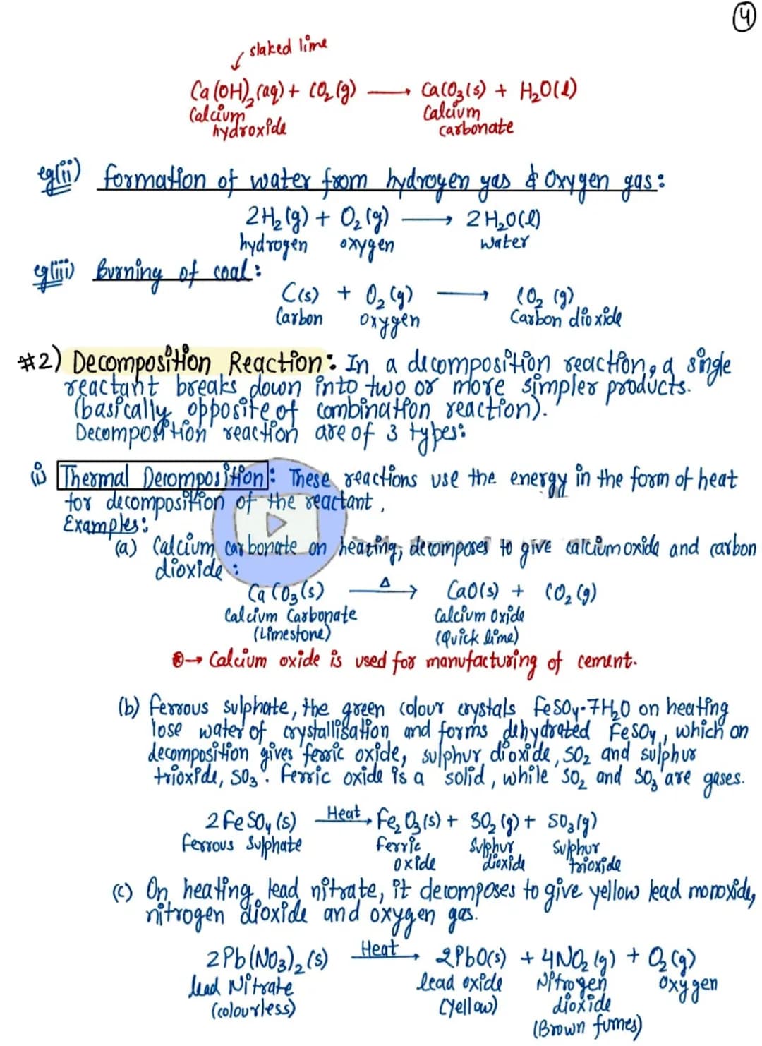 # Chemical
## Reactions
### and
## Equations
BEST
NOTES
+
PYQs Chemical Equation
-Balancing Chemical Equation
characteristics of chemical R