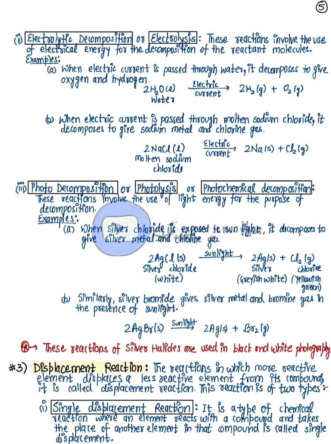 # Chemical
## Reactions
### and
## Equations
BEST
NOTES
+
PYQs Chemical Equation
-Balancing Chemical Equation
characteristics of chemical R