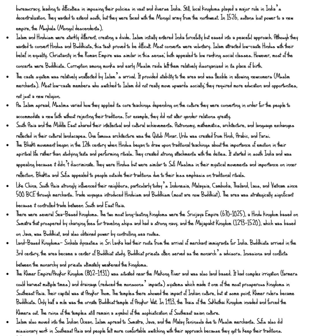 13: Developments in South and Southeast Asia
Lal Ded, Mother Lalla, was born in Kashmir. She was Hindu but tried to advocate for marrying Mu