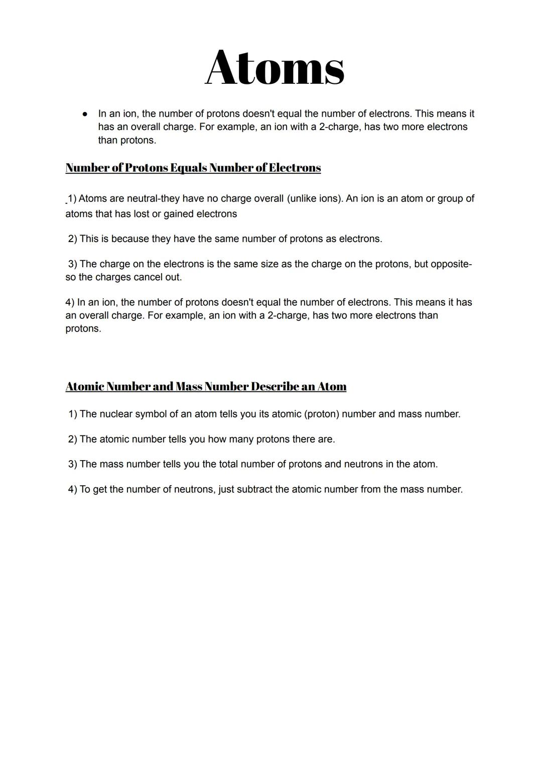 # The History of The Atom
You might have thought you were done with the atom after page 12. Unfortunately amigo,
you don't get away that ea