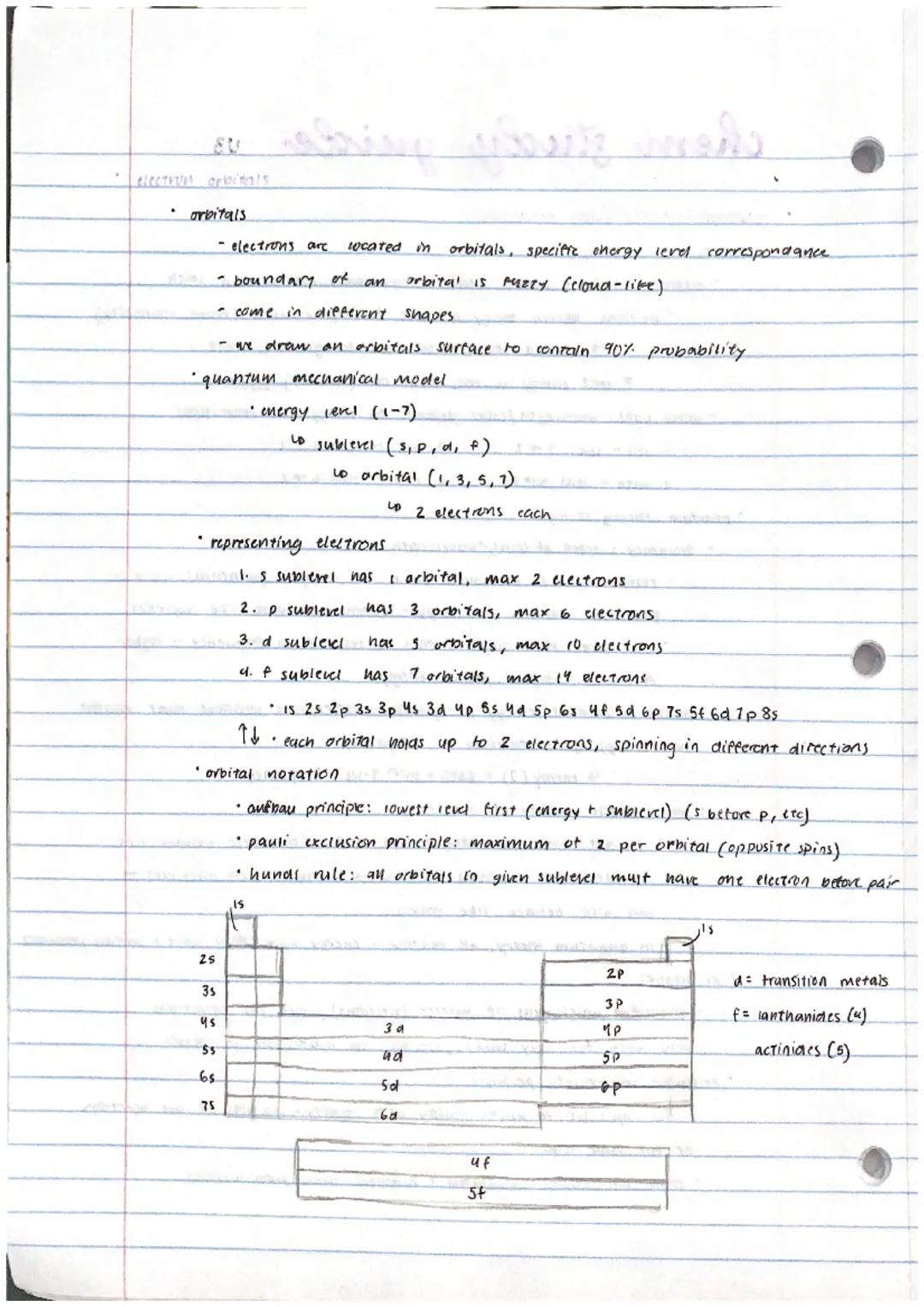 chem study guide
quantum model, light equations.
• bohr:
accurate electrons within specific energy levels, not between Lovels
• electrons ab