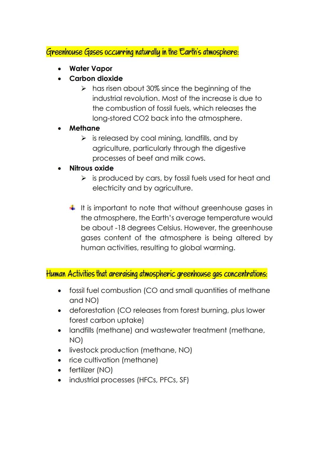 # EARTH'S CHANGING CLIMATE
The Earth's climate is always changing. The planet is warmer
today than it has been for thousands of years, and