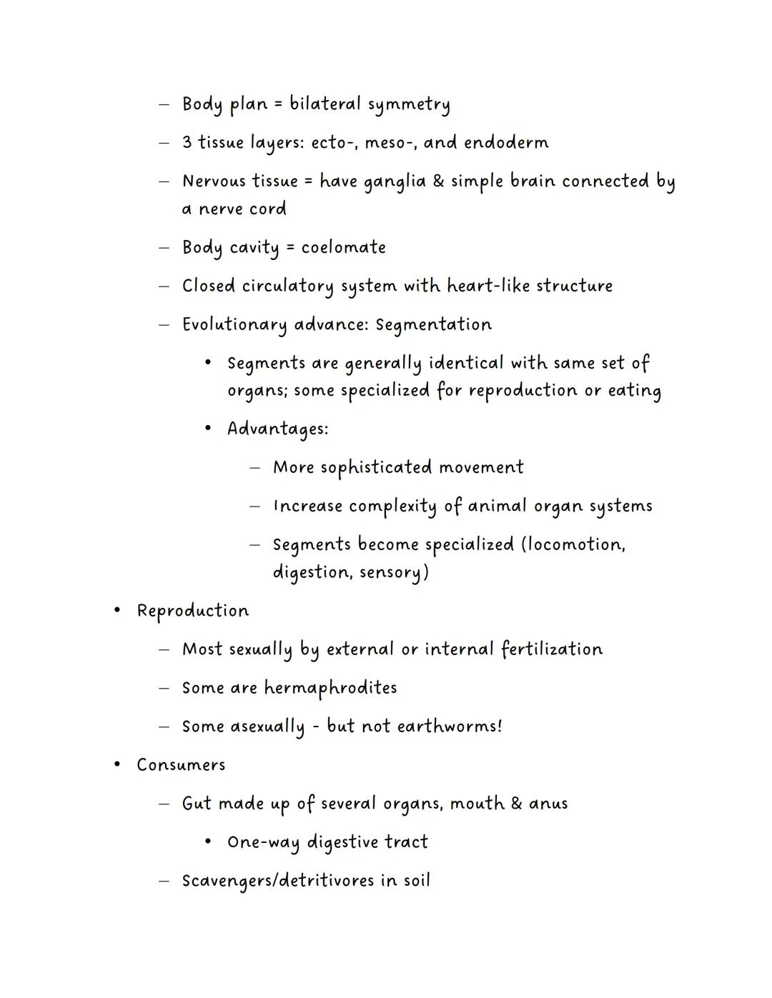 Phylum Porifera
Example: Sponges
Physical Characteristics
●
Invertebrates
Asymmetrical
No tissues
No coelom (acelomates)
Evolutionary Advanc