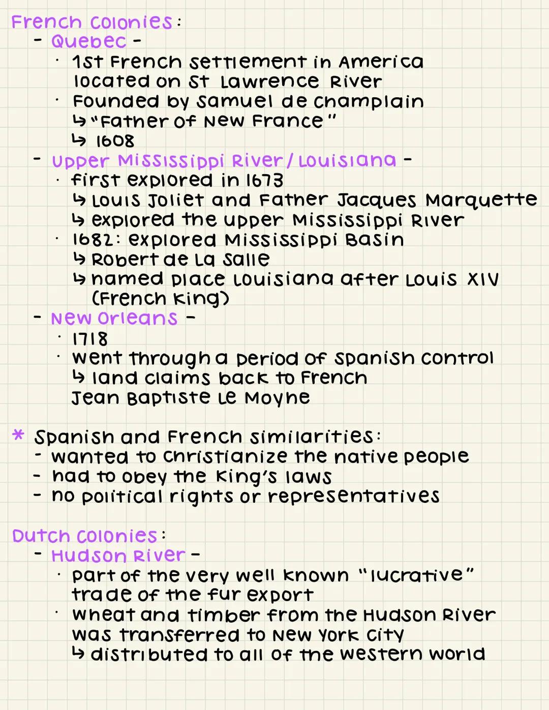 European colonization:
Intro: what are the 3 primary motivations for
settling in the Americas?
(1) God, (2) Gold, (3) Glory
Spanish Colonies