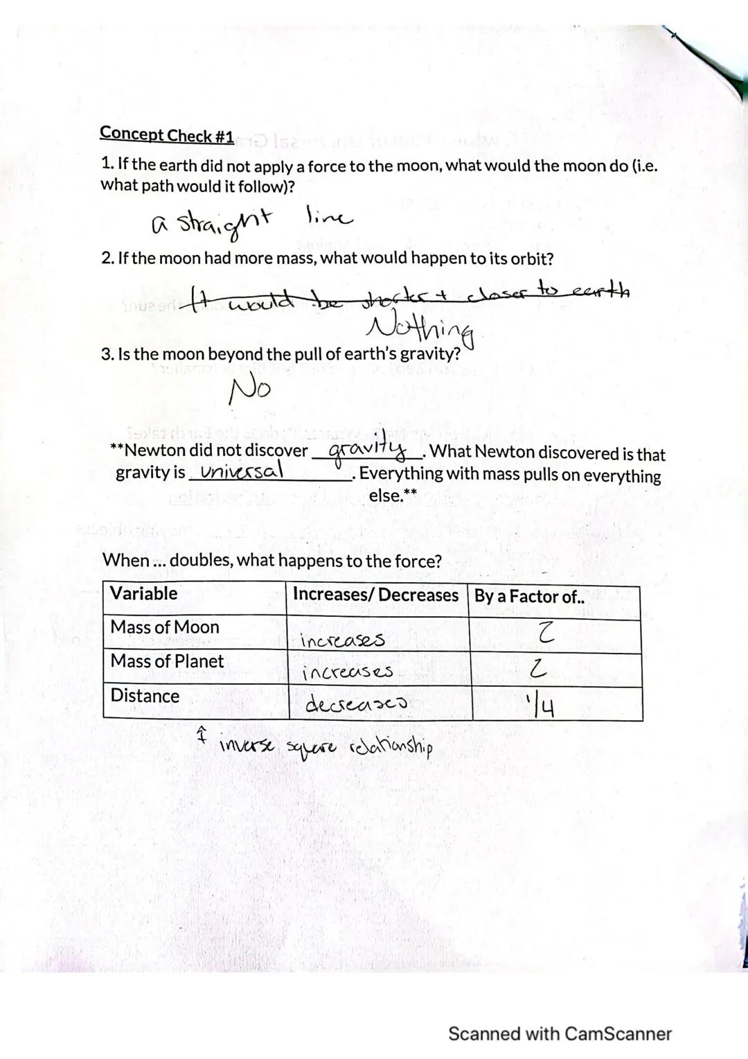 1
Newton's Law of Universal Gravitations?
Undipohot s
Opening Activity
● Go to tinyurl.com/lawofUG
. Click on MODEL
1. Is the velocity of th