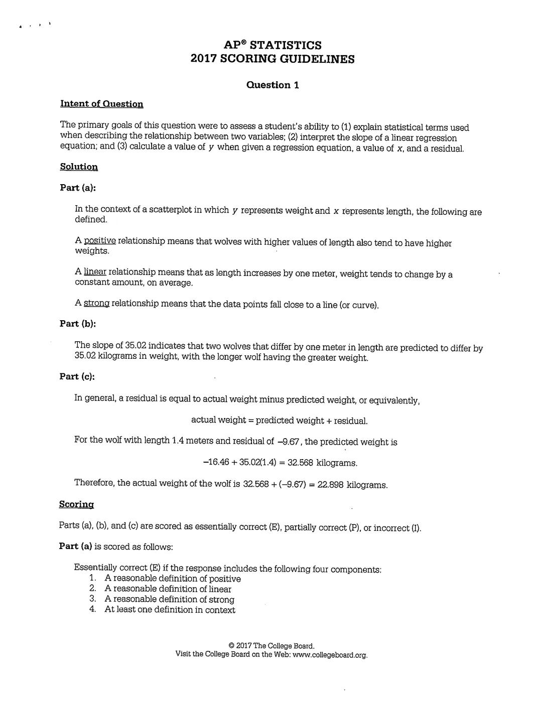Chapter 3: Describing Relationships
3.1 Scatterplots and Correlation
Learning Objectives
-Identify explanatory and response variables in sit