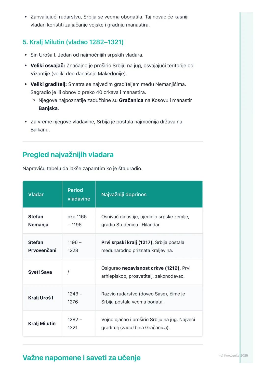 # Uspon Nemanjića – stvaranje
moćne države
Uvod u uspon Nemanjića
Nemanjići su najvažnija srpska srednjovekovna dinastija. Vladali su Srbi
