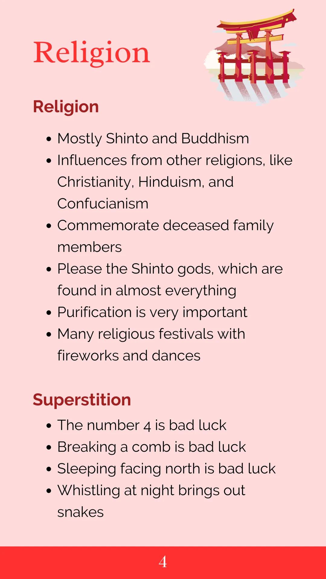 JAPANESE
CULTURE
BE
93
Ime Intro to Japan
The Country
Japan is an island country. It is made of
4 main islands, plus many smaller
islands. T