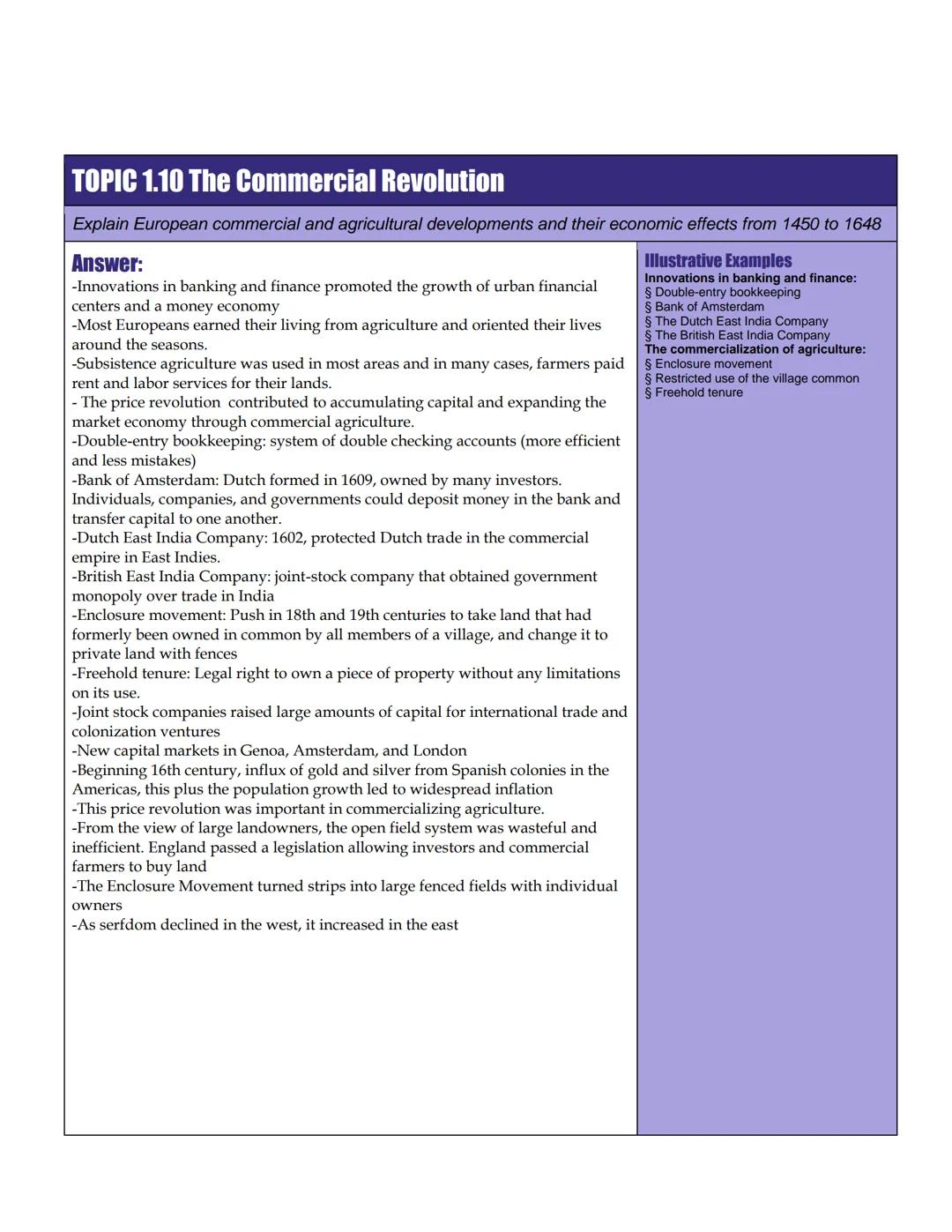 Unit 1: Renaissance & Exploration
AMSCO Correlation
Unit 1 CED
Review Videos
1.2 Italian Renaissance
Explain how the revival of classical te