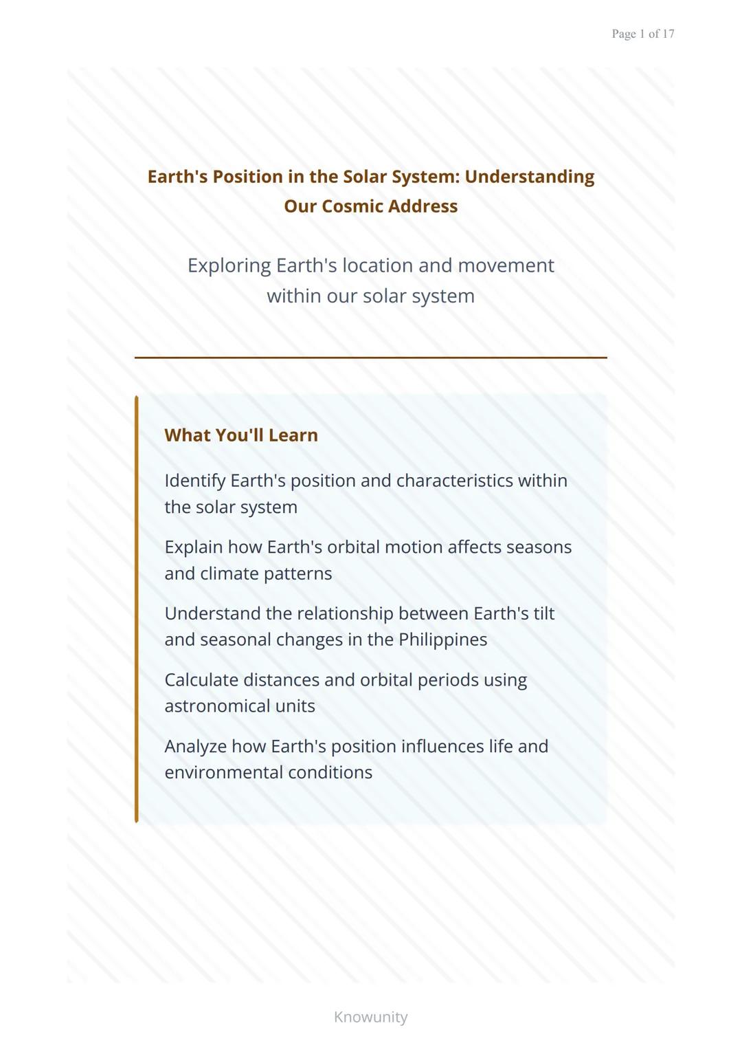 Earth's Position in the Solar System: Understanding Our Cosmic Address