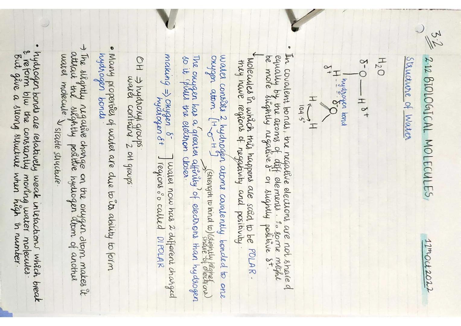 31 BIOLOGICAL MOLECULES
(118) Different types of atoms are called elements. Elements are
distinguished by the no of protons in their atomic