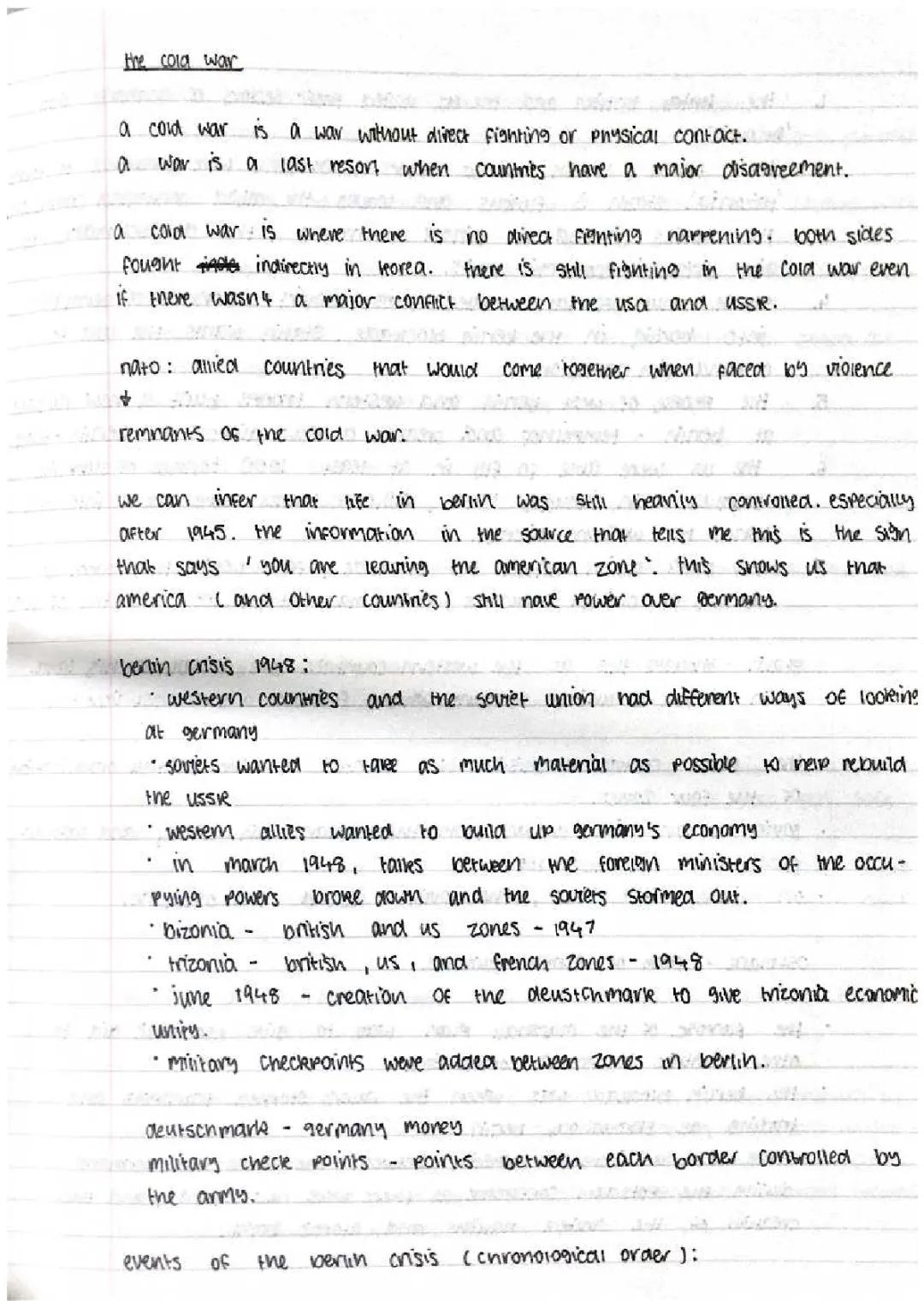 cold war ( berlin crisis - hungarian uprising )