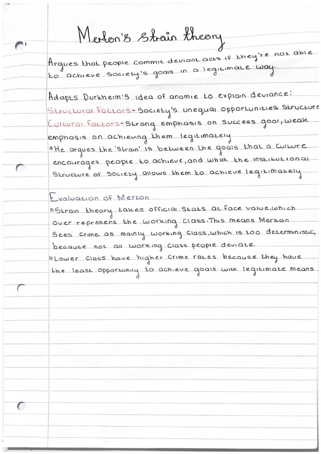 # Serbeultwal stain theories.
They see deviance as the product of a delinquent subculture
With different values from those of mainstream so