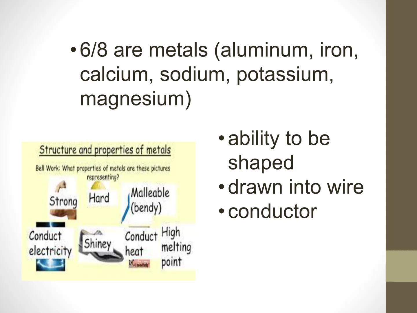 Ch 2: Minerals
Ch 2.1: Matter
• matter - anything that has volume
& mass
SOLID
States of Matter
LIQUID
GAS
NEON
SIGNS
PLASMA Solid
Holds Sha