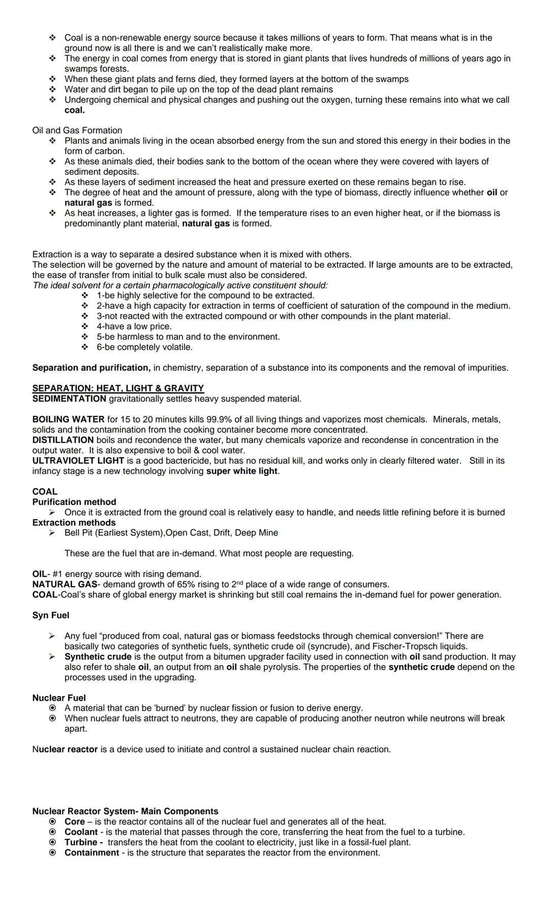 ܀
Coal is a non-renewable energy source because it takes millions of years to form. That means what is in the
ground now is all there is and